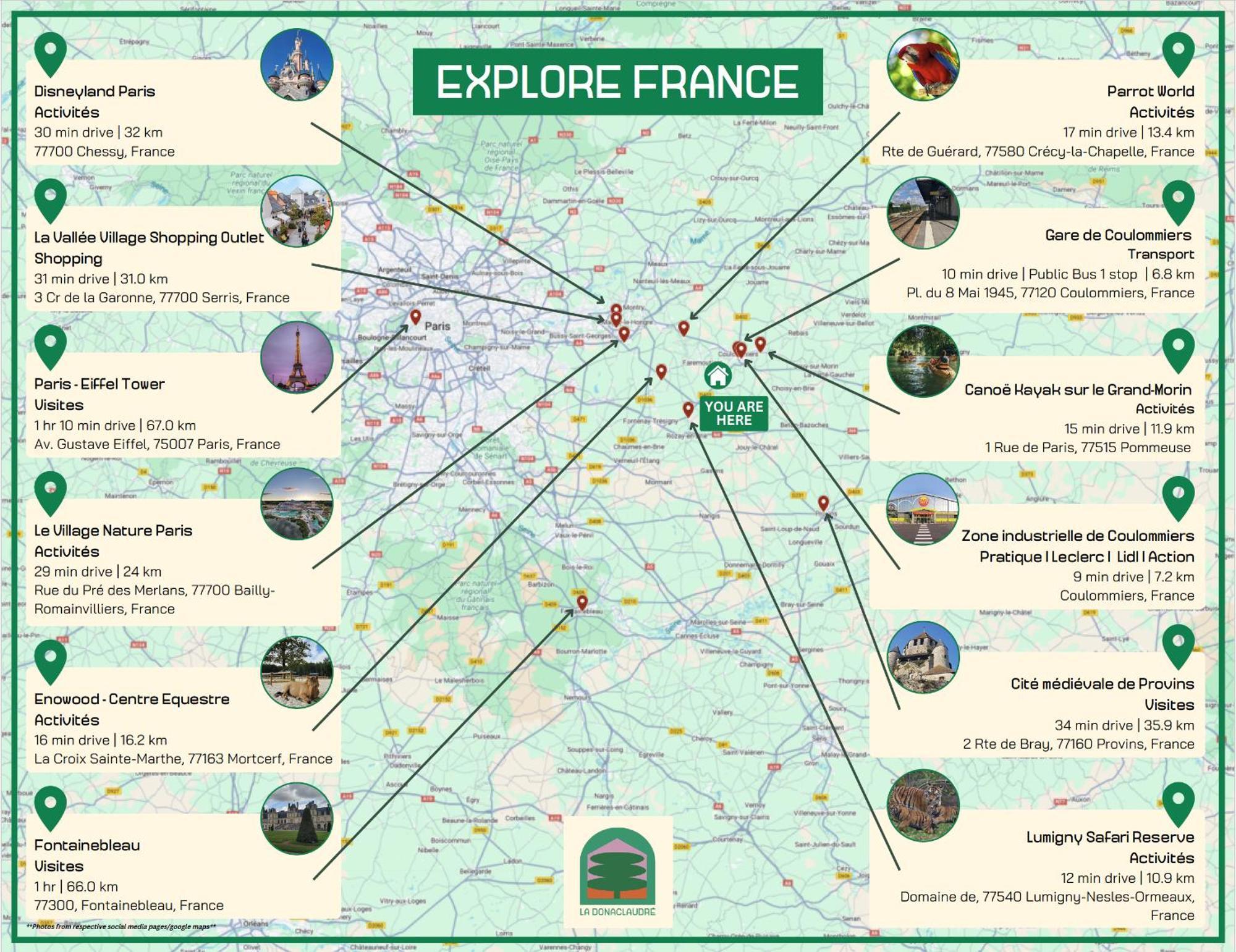La Donaclaudre - Hebergement De Groupe En Pleine Nature, Ideal Pour Tous Vos Sejours ! 63 Couchages - 2 Grandes Salles - Salle De Jeux - Cuisine Professionnelle - Accessible Facilement - Localisation Attractive -Proche Paris & Disney Saint-Augustin  Exterior photo